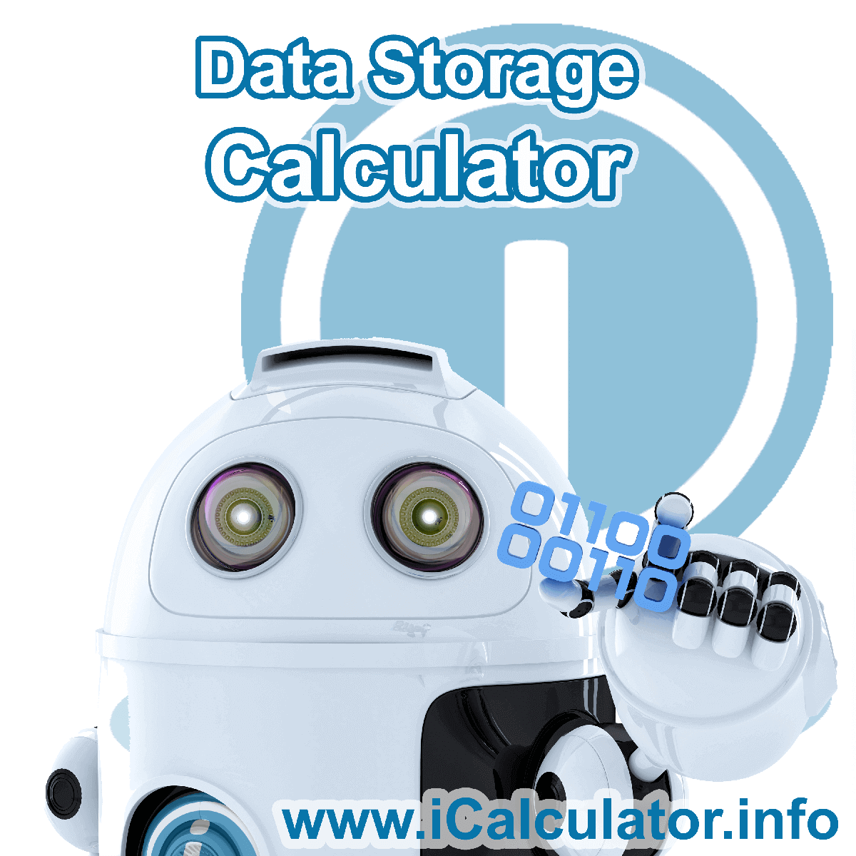 Data Storage Conversion Calculator: This image shows Data Storage Conversion Formula with associated calculations used by the Data Storage Conversion Calculator