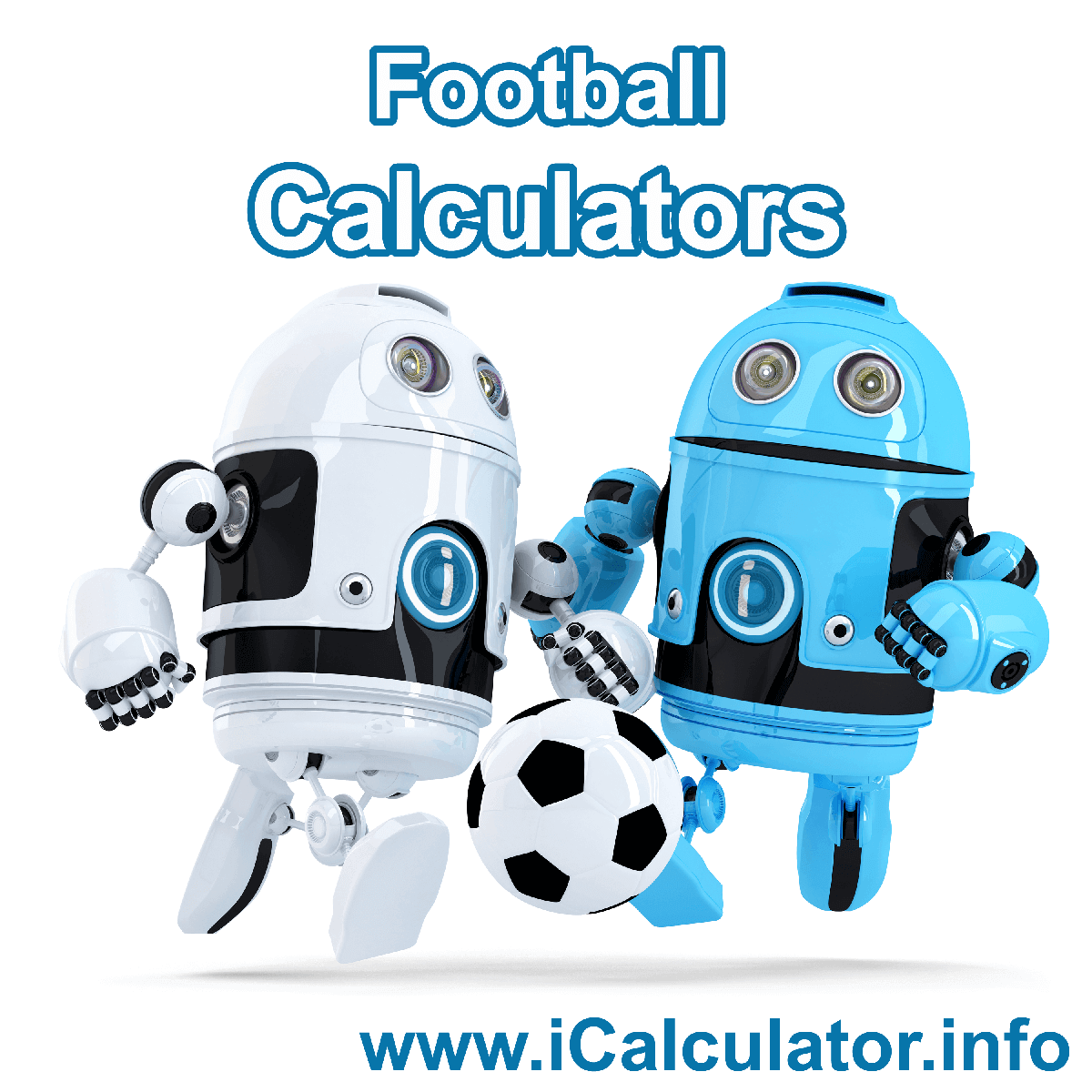 Football Calculator. This image shows an Football player playing football - by iCalculator