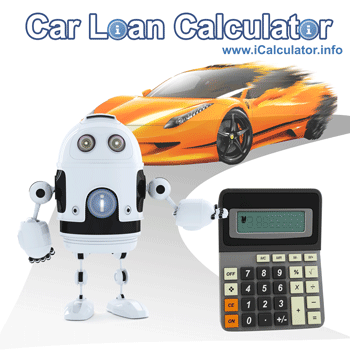 This image shows details about car loan calculations including car finance and loan formulas used to calculate car loan finance on the car loan Calculator and auto loan rate calculator