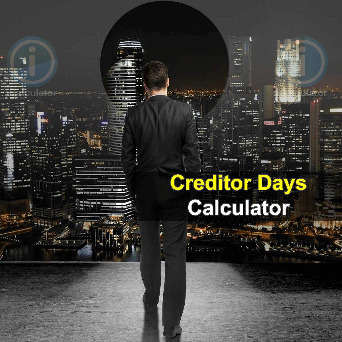 Creditor Days Calculator. This image provides details of how to calculate the creditor days using a calculator and notepad. By using the credit finance formula, the Creditor Days Calculator provides a true calculation of the average number of days a company takes to pay its bills and invoices to its creditors.