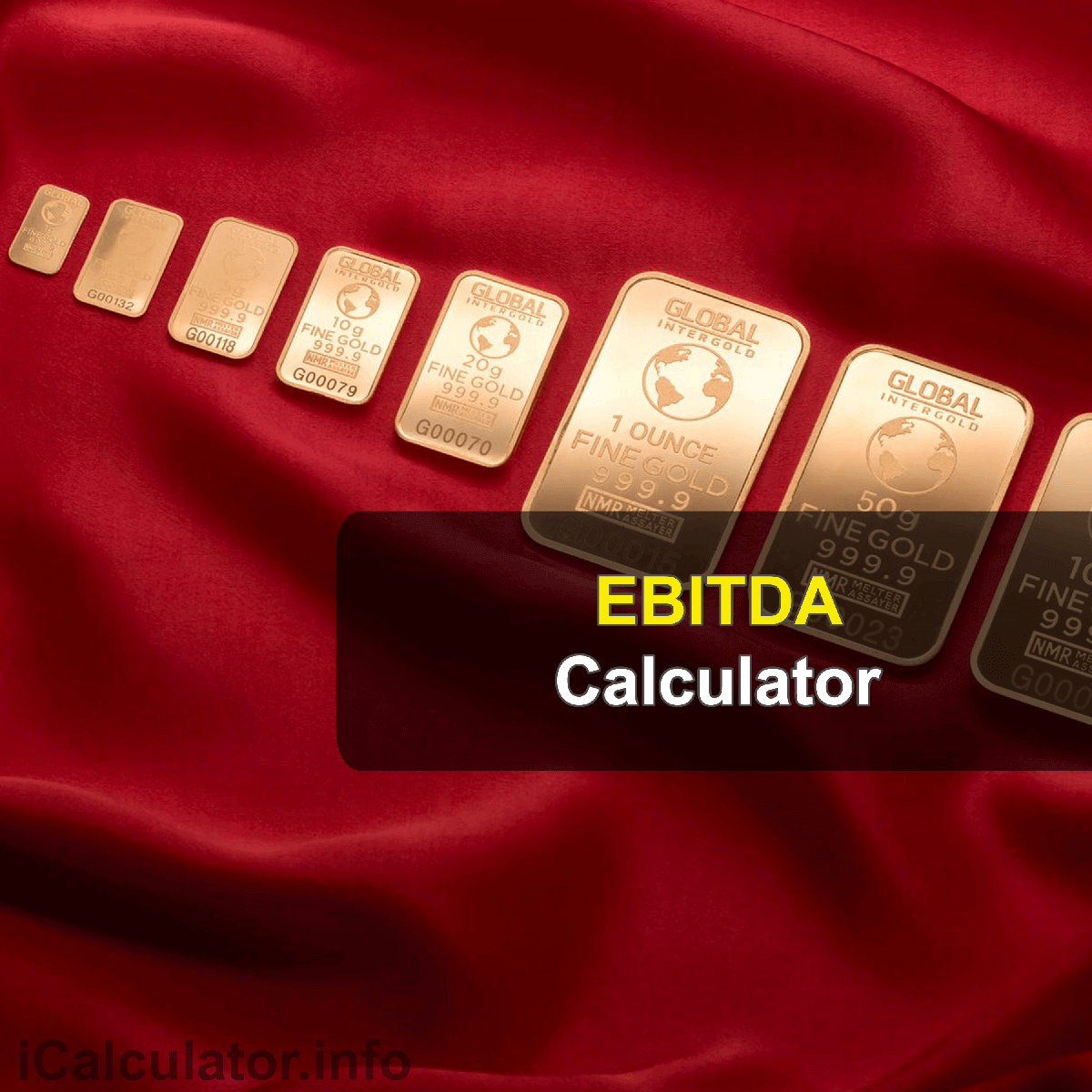 EBITDA Calculator. This image provides details of how to calculate the earnings before interest, taxes, depreciation and amortization using a calculator and notepad. By using the EBITDA model formula, the EBITDA Calculator provides a true calculation of the current value of a company's stock is the sum of all its future dividend payments when discounted back to their present value.