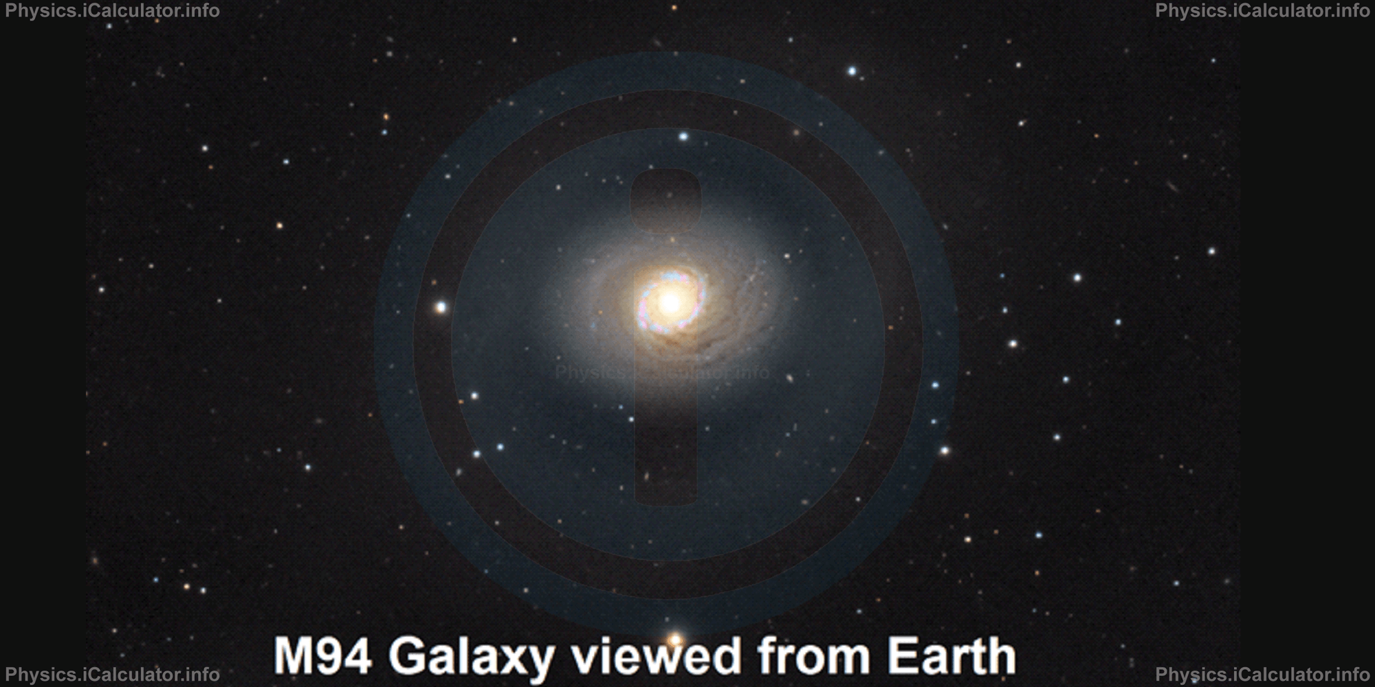 Physics Tutorials: This image provides visual information for the Cat's Eye Galaxy 