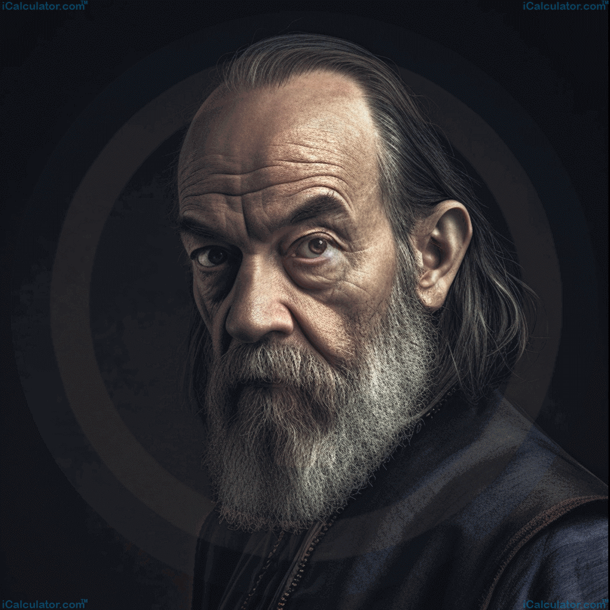 This image shows the physists Galileo Galilei, a renowned scientist who advanced the world of phyics. Galileo Galilei Biography