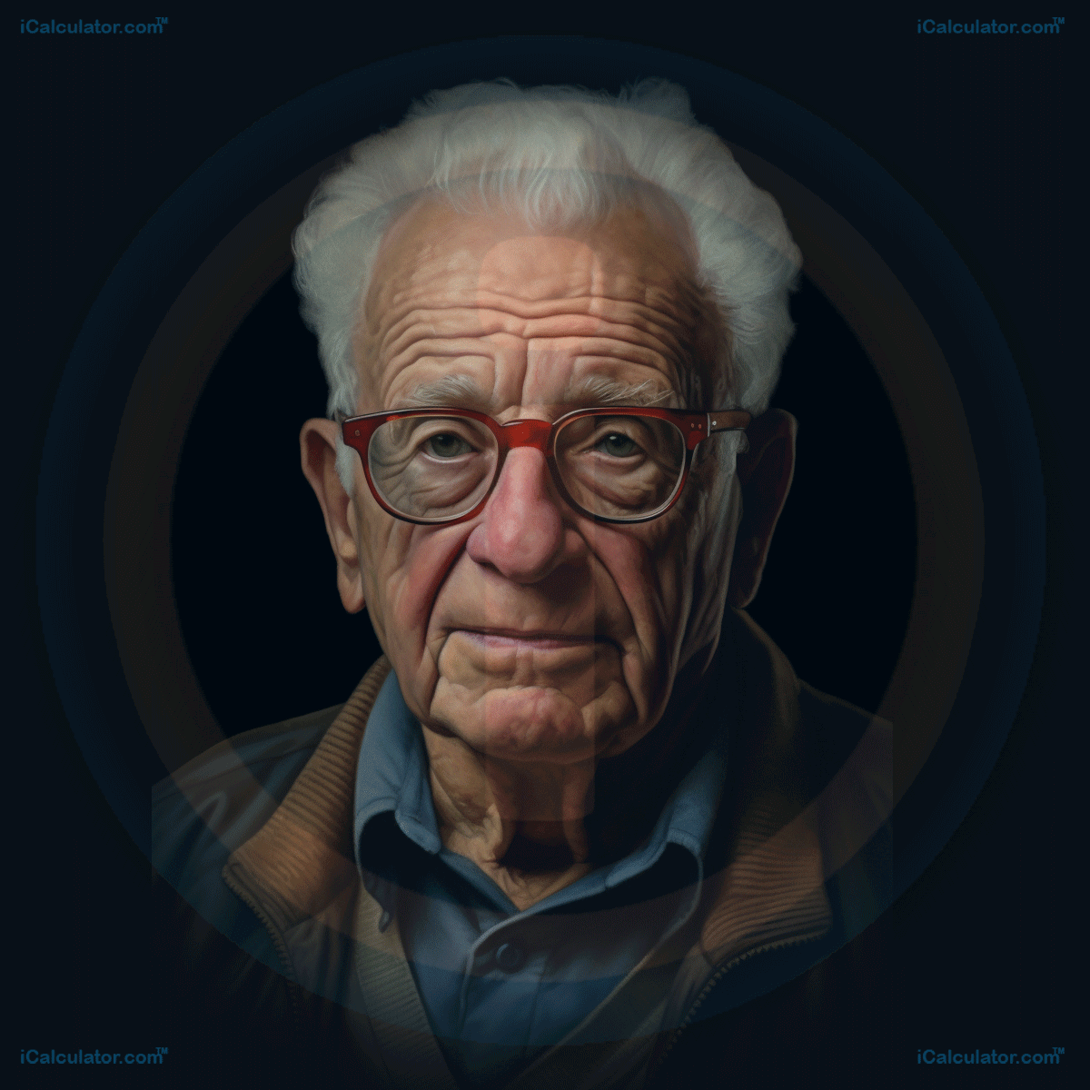 This image shows the physists Murray Gell Mann, a renowned scientist who advanced the world of phyics. Murray Gell Mann Biography