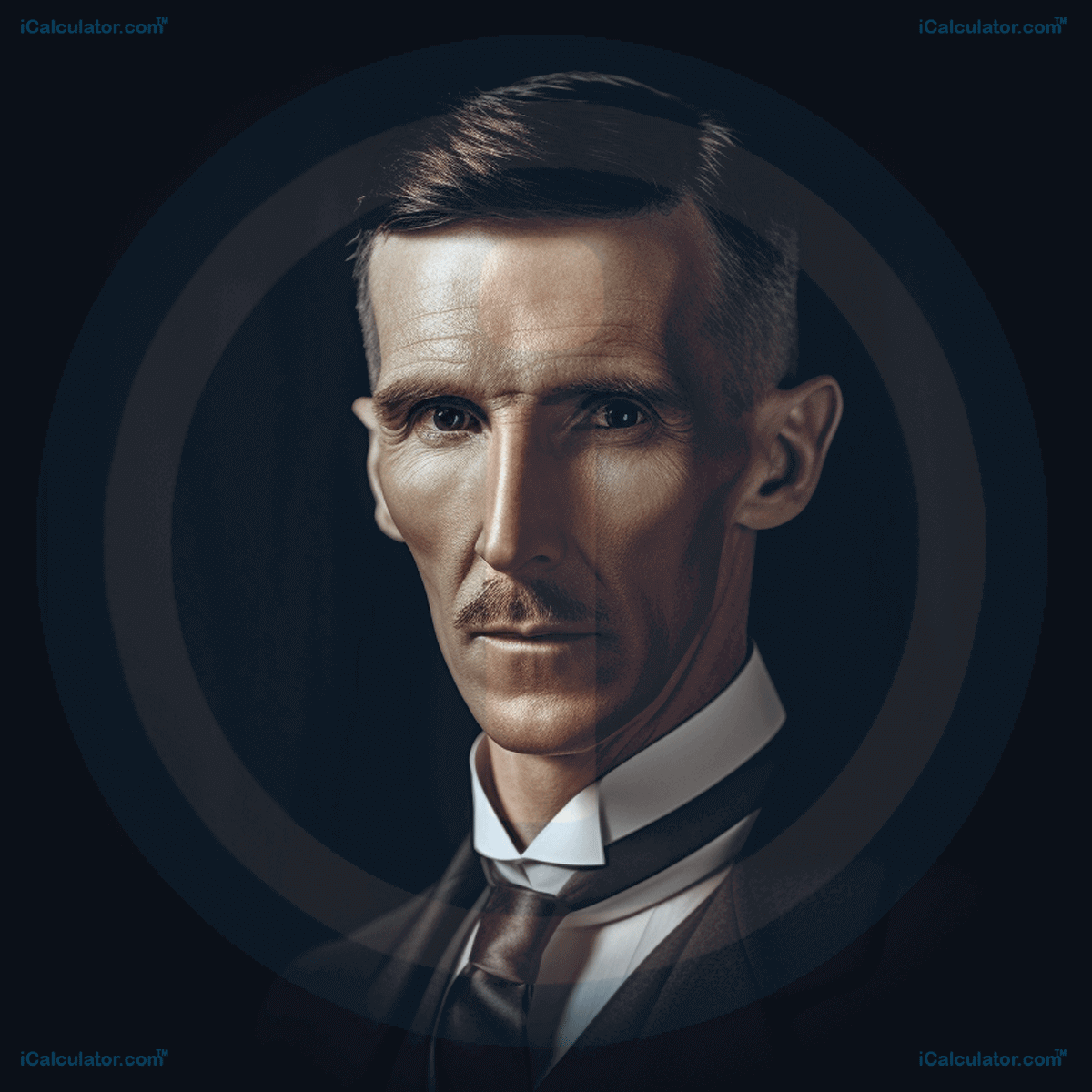 This image shows the physists Nikola Tesla, a renowned scientist who advanced the world of phyics. Nikola Tesla Biography