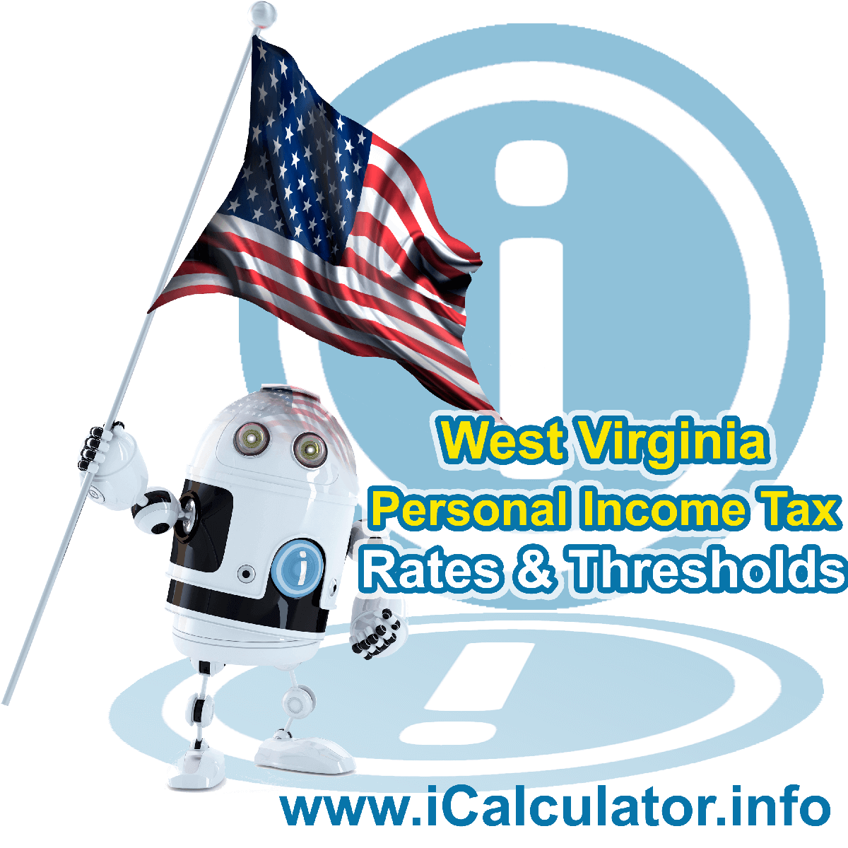 West Virginia State Tax Tables 2013. This image displays details of the West Virginia State Tax Tables for the 2013 tax return year which is provided in support of the 2013 US Tax Calculator
