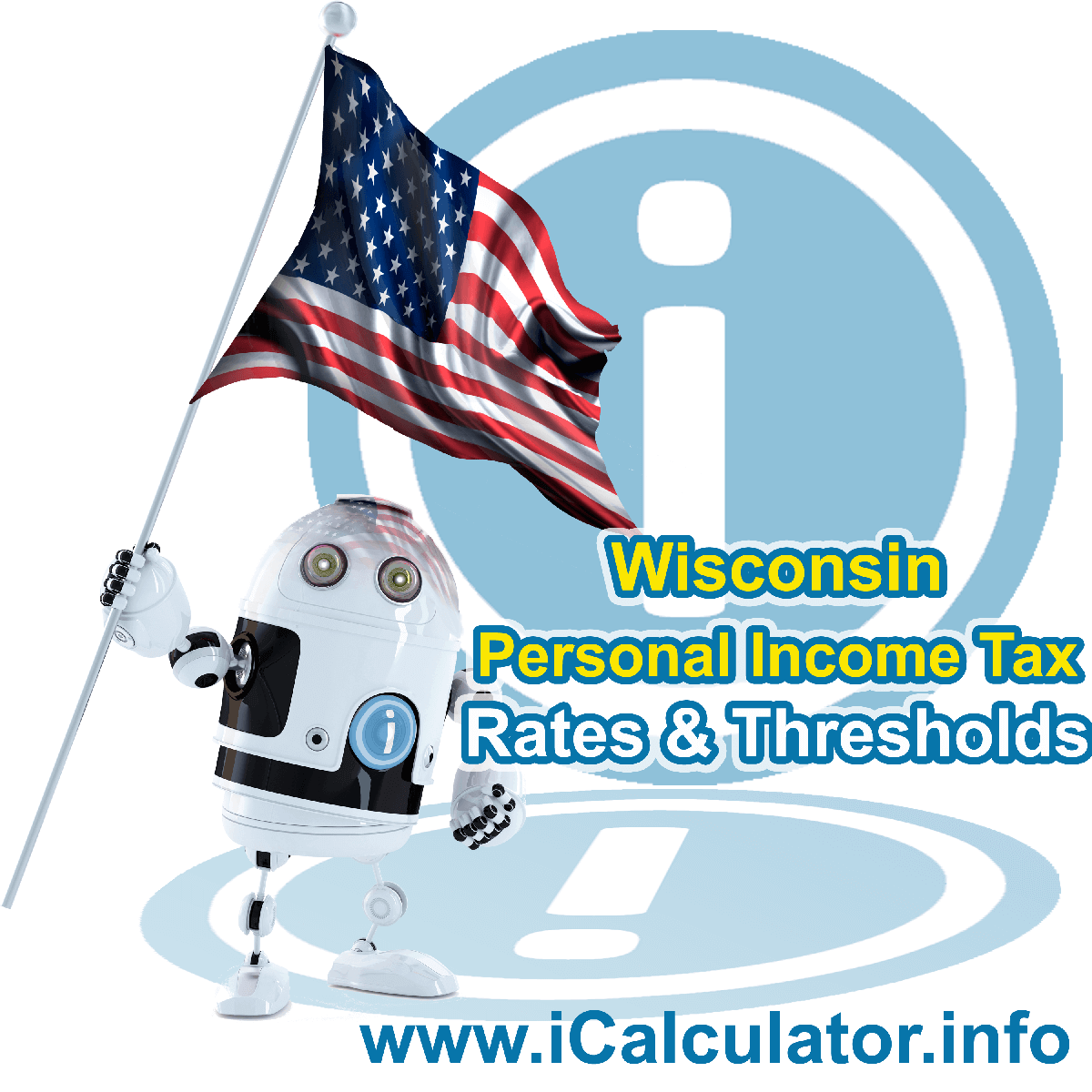Wisconsin State Tax Tables 2016. This image displays details of the Wisconsin State Tax Tables for the 2016 tax return year which is provided in support of the 2016 US Tax Calculator